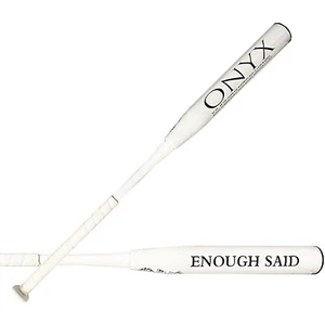 2022 Onyx Enough Said Senior Softball Bat 2 Piece .5 oz endload Barrel 27.5 oz - Picture 1 of 1