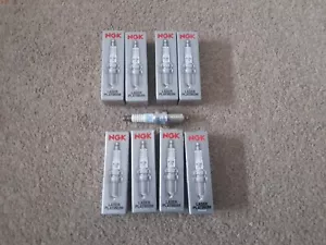 8 X BUJÍAS NGK GENUINAS NUEVAS PFR6G-13E ALGUNAS JAGUAR 4,0 LITROS - Imagen 1 de 5