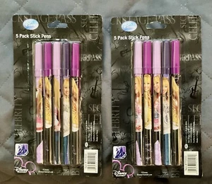 Disney’s HANNAH MONTANA 5 Pack Stick Pens NATIONAL DESIGN #7700D FREE SHIPN 📦 - Picture 1 of 12