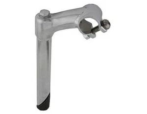 BICYCLE STEM 22.2MM CHROME LOWRIDER BEACH CRUISER BMX MTB CHOPPER CYCLING BIKES - Picture 1 of 1