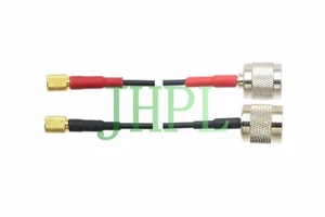 Cable Dual Microdot to TNC Plug Equivalent For Ultrasonic NDT TOFD GE transducer - Picture 1 of 6