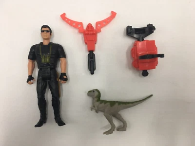 Jurassic Park: The Lost World Ian Malcolm Smart Missile Hatchling (Kenner, 1997) Foto 1 de 4