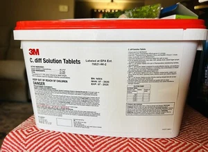 3M C. diff Solution Tablets Exp Date 07/2025 - 140 Tablets - NEW - Picture 1 of 10