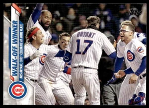 2020 Topps #469 Walk-Off Winner CL Chicago Cubs - Bild 1 von 2