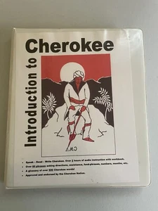 Introduction to Cherokee Gregg Howard Sam Hider Cassette Tapes & Book Language - Picture 1 of 5