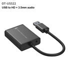 USB 3.0 -compatible Audio Video Converter Adapter Portable Office