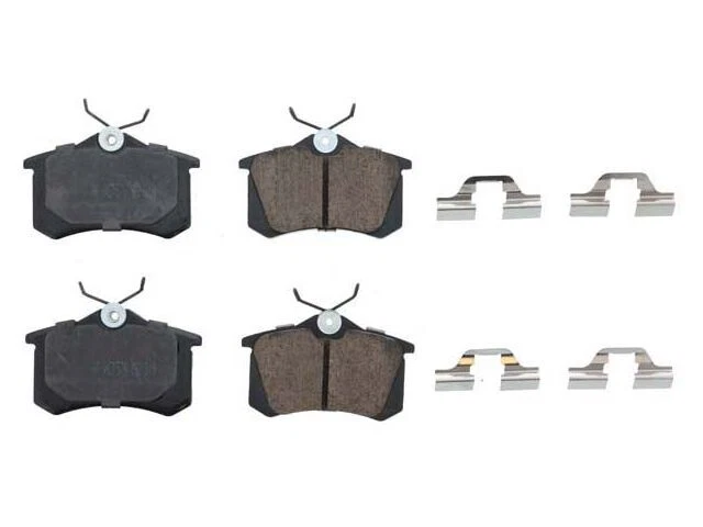 Rear Akebono Brake Pad Set fits Audi Allroad Quattro 2001-2005 2.7L V6 67DKRR - Image 1 of 1