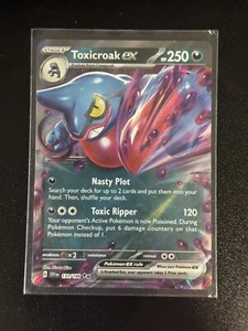 Pokemon TCG - Toxicroak ex - Scarlet & Violet Base - 131/198 - Picture 1 of 2