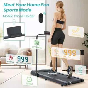 Walking Pad Electric Treadmill Underdesk Smart Running Machine For Home & Office - Picture 1 of 23