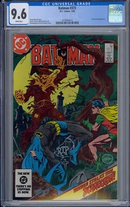 CGC 9.6 BATMAN #373 WHITE PAGES CLASSIC SCARECROW COVER 1984 - Picture 1 of 1