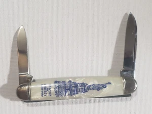 Statue Of Liberty New York Imperial PROV RI USA Pocket Knife Vintage NOS - Picture 1 of 10