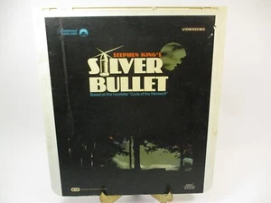 Silver Bullet Stephen King CED Selectavision Video Disc Movie Record Horror - Picture 1 of 4