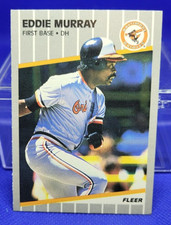 1989 Fleer Eddie Murray #611 - Baltimore Orioles