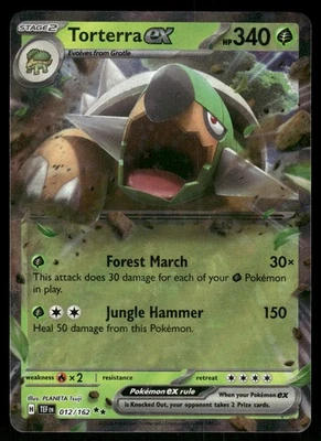 #012/162 Torterra ex SV05: Temporal Forces - Image 1 of 2