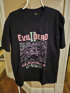 Evil Dead II - movie tee - cotton t-shirt - L - black - NEW - Picture 1 of 3