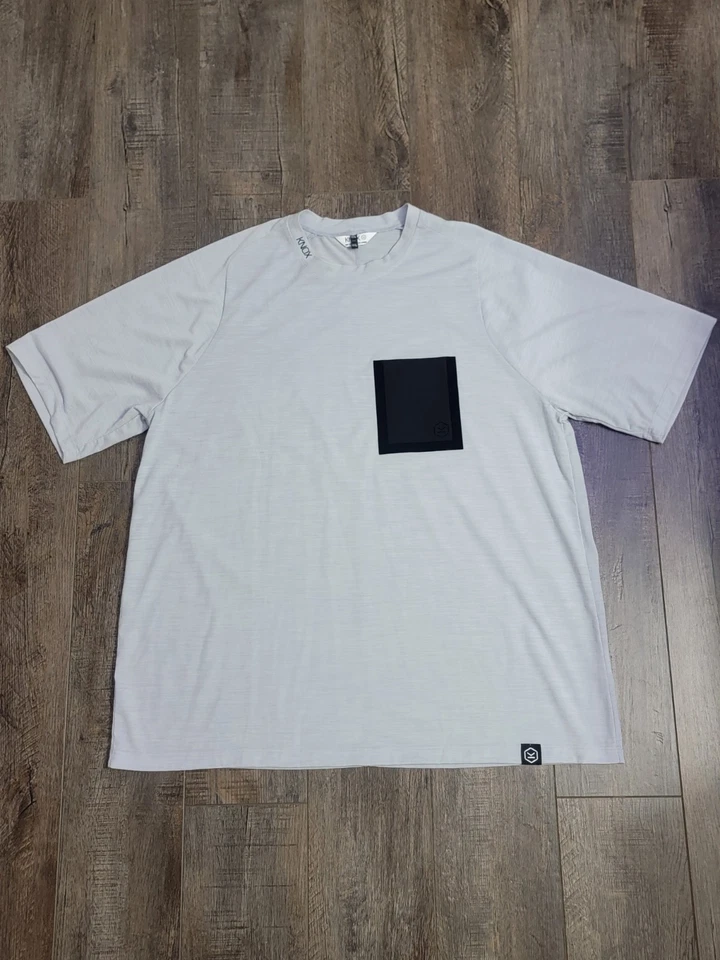 Knox Mens Jack Short Sleeve Sport Merino Perform Wool Base Layer - Light Grey - Image 1 of 4