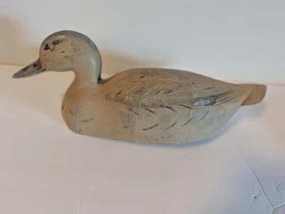 VINTAGE 1956 FAIRFAX FEATHER-LITE STM-55 J.S. MCGUIRE 14" HEN MALLARD DUCK DECOY - Image 1 of 4