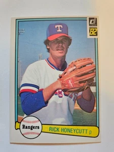 Donruss Rick Honeycutt 1982 #494 casi nuevo - Imagen 1 de 1