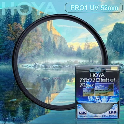 HOYA UV Filter DMC LPF Pro-1 Digital Protective Lens for Canon SLR Camera 52mm - Image 1 of 4