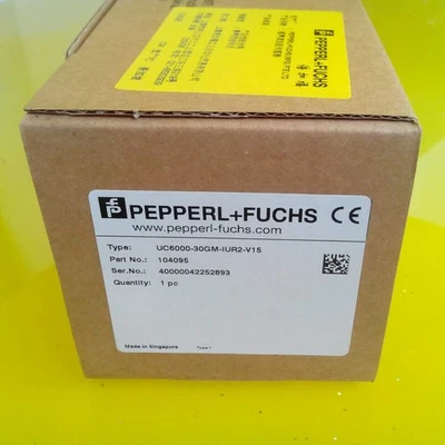 Ultrasonic sensors UC6000-30GM-IUR2-V15 New For Pepperl+Fuchs Free Shipping - Image 1 of 4
