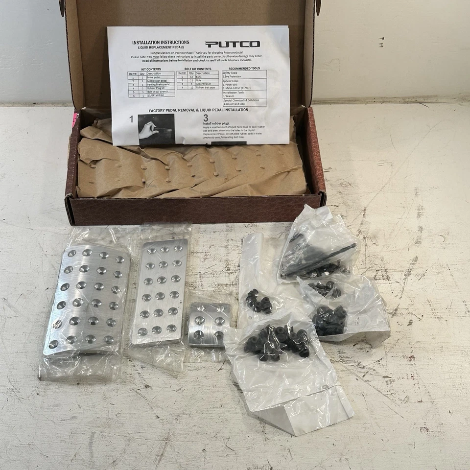 Nuevo Kit de Pedales Billet Líquidos Putco 931150 2007-UP Tahoe Yukon Suburban Escalade Foto 1 de 4