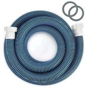 15ft 1 1/2" Pool Hose for Above Ground Pools 15ft Long Pool Pump Replacement ... - Picture 1 of 7