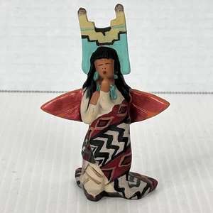 Indianerin Indianerin Engel April Roma DeVivaldi (hinten signiert) - Bild 1 von 9