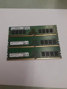 3x Samsung 8GB PC4-21300 DDR4-2666MHz DIMM Desktop Ram M378A1G43TB1-CTD - Picture 1 of 4