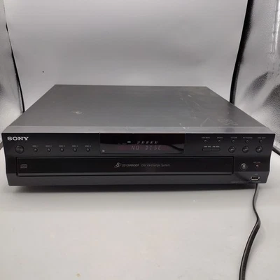 Sony CDP-CE500 Multi Reproductor de CD 5 Cambiador de Disco Grabadora USB Sin Control Remoto - Probado Foto 1 de 4