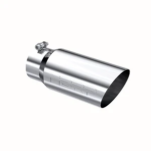 Tip; 5in. O.D. Angled Single Walled 4in. inlet 12in. length; T304 - T5052 - Picture 1 of 9