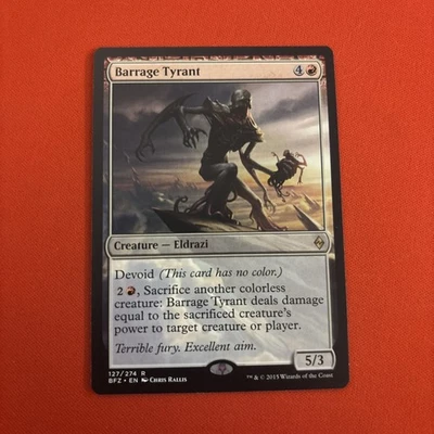 Barrage Tyrant Battle for Zendikar Regular - Image 1 of 2