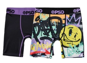 Boy’s PSD Spray Paint Print Boxer Briefs 2pr M NWT - Picture 1 of 8