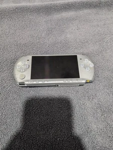 Sony PSP 3001 Silver Handheld System Console Only. No Charger No Battery - Picture 1 of 9