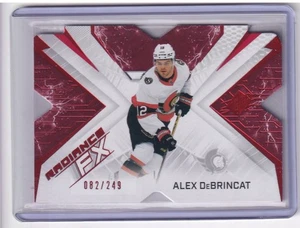 Alex DeBrincat Radiance FX Red RFX-47 #d 082/249 2022-23 UD SPX Hockey - Bild 1 von 2