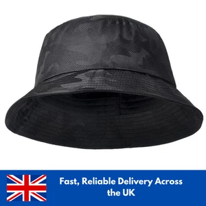 Sombrero Cubo Transpirable Camuflaje Pescador Hip Hop Gorra Algodón Hombre Pesca Sombrero - Imagen 1 de 6