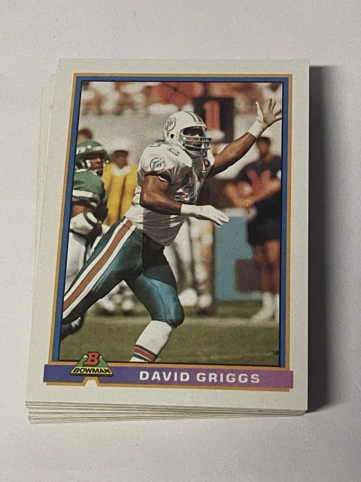 1991 Bowman Football Commons You Pick #1-300 - Image 1 of 1