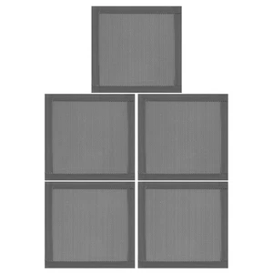 5 sztuk użyteczny magnetyczny filtr przeciwpyłowy obudowa komputera wentylator pyłoszczelny - Zdjęcie 1 z 12