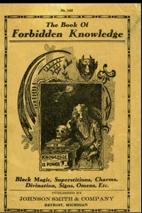 Vintage The Book of Forbidden Knowledge – Occult, Superstitions, Historical Refe - Foto 1 di 2