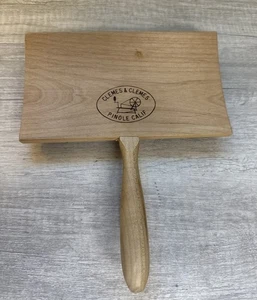 Clemes & Clemes gebogener Rücken Wolle Handkarte normale Größe 8 Zoll/6 S Wolle Garn - Bild 1 von 6