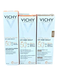 Vichy Capital Soleil UV-Age Daily SPF 50+ 40 / 15 ml – verschiedene Varianten - Picture 1 of 4