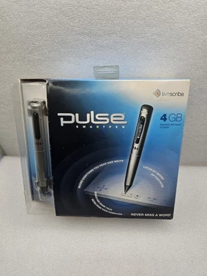 Livescribe Pulse Smartpen 4 GB 400 horas grabación de audio Mac Windows computadora NUEVO EN CAJA Foto 1 de 4
