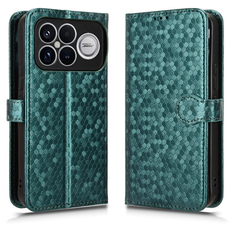 For XiaoMi Poco F8 Ultra, Fashion Leather Wallet Stand Card Slots Case Cover - Image 1 of 4