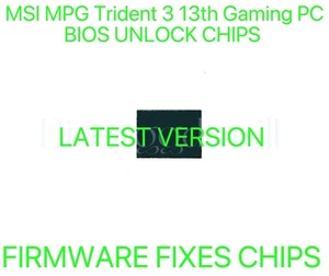MSI MPG Trident 3 13th Gaming PC, BEZ HASŁA FIRMWARE BIOS CHIP NAJNOWSZA WERSJA - Zdjęcie 1 z 1