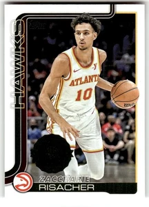 2025-26 Topps #62 Zaccharie Risacher Atlanta Hawks - Imagen 1 de 2