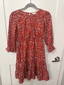 Hayden Girls Floral Ruffle Fit And Flare Dress - Picture 1 of 4