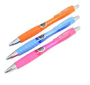 Pack of 3 Inc. Forma Retractable Ball Point Pens 1.0 mm (Black Ink) - Picture 1 of 1