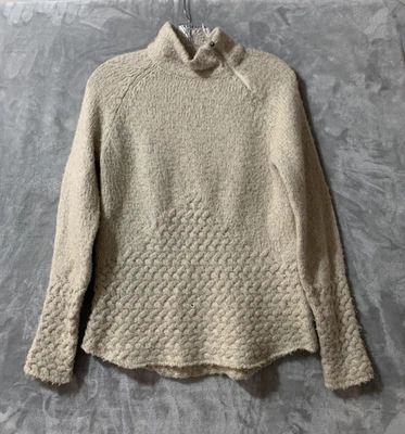 Suéter Royal Robbins Mujer Mediano Avena Cuello Simulado Cremallera Cuello Texturizado Tejido Foto 1 de 4
