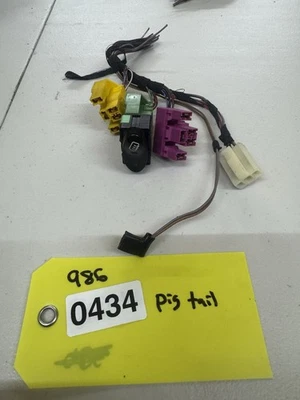 97-04 PORSCHE BOXSTER 986 996 INTERRUPTOR DE TABLERO CABLE ARNÉS COLA Foto 1 de 3