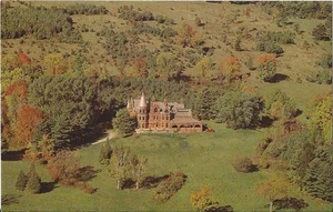 Cartolina Vermont Proctor Rutland County Wilson Castle anni 60-70 come nuova - Foto 1 di 1