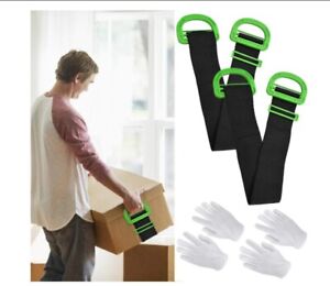 Adjustable Moving And Lifting Straps House Move Furniture Box Mattress Carry Hot